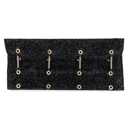 Camco 42942 Black Premium Wrap Around RV Step Rug (Turf Material (22