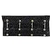 Camco 42942 Black Premium Wrap Around RV Step Rug (Turf Material (22" x 23"))