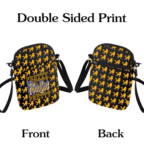 HOLLP Sorority Sister Shoulder Bag Pretty Poodle Crossbody Bag Sisterhood Gifts For Women Sorority Inspired Gift3