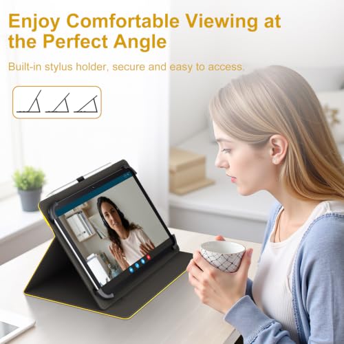 Coque tablette 10.1 pouces jaune pour toute la famille - 5