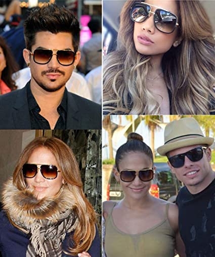 Image of Desire Rocky Square Sunglass for Men Yash, KGF Chapter Sunglasses 100% UV Protection Goggle Alloy Frame