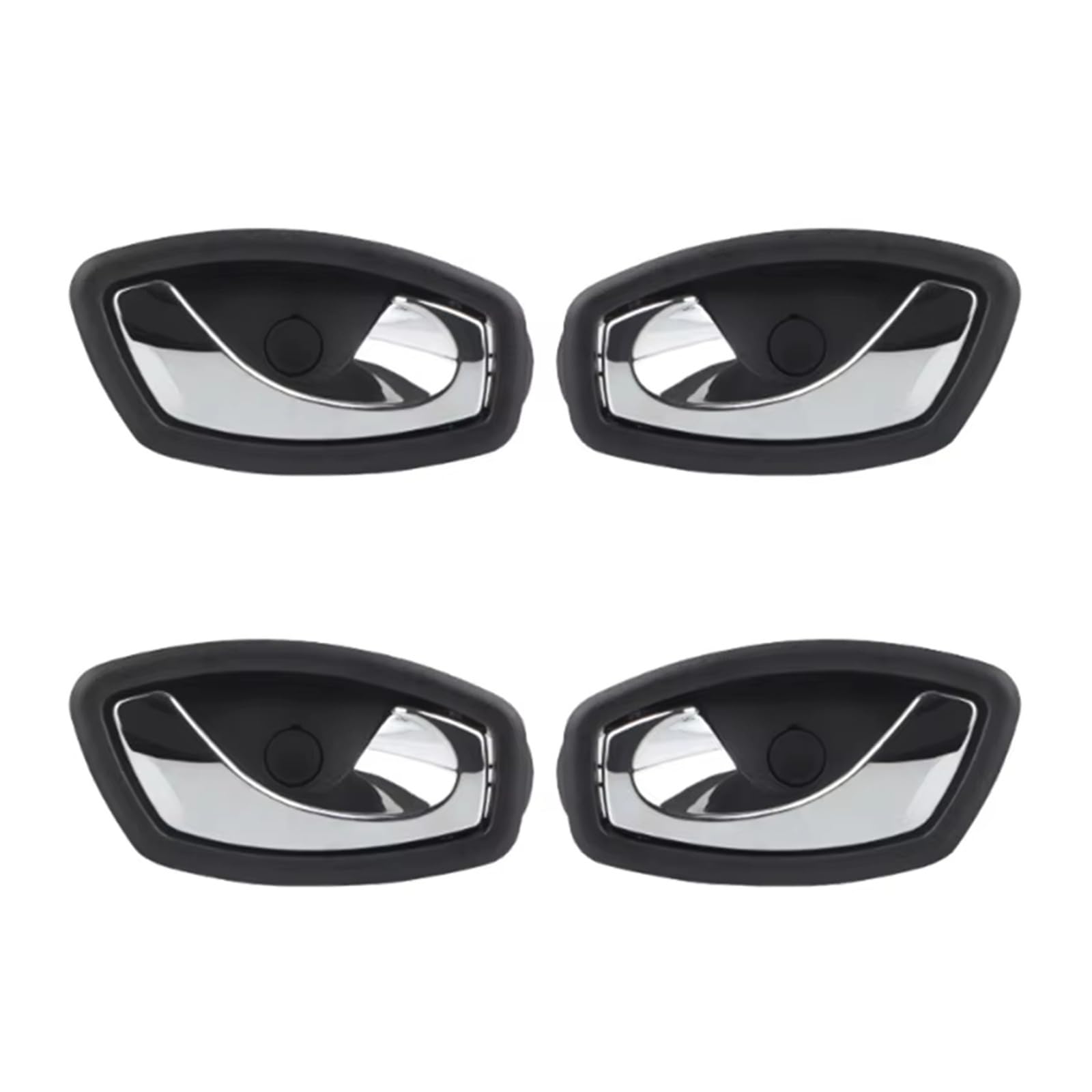 ZhanNuoBHd Car Inside Door Handle for Fluence for Scenic for Megane for Clio 2012 2013-2021 Car Inner Door Handle 806710001R 826720001R 80670007R 826730001R(2Pair)