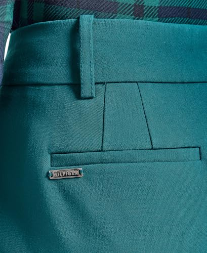 Image of Tommy Hilfiger Solid Sutton Boot Leg Trousers
