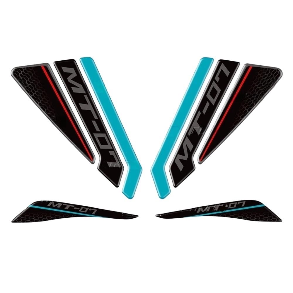 Protection Réservoir Moto MT-07 Évite Rayures Autocollant Résine 21-24