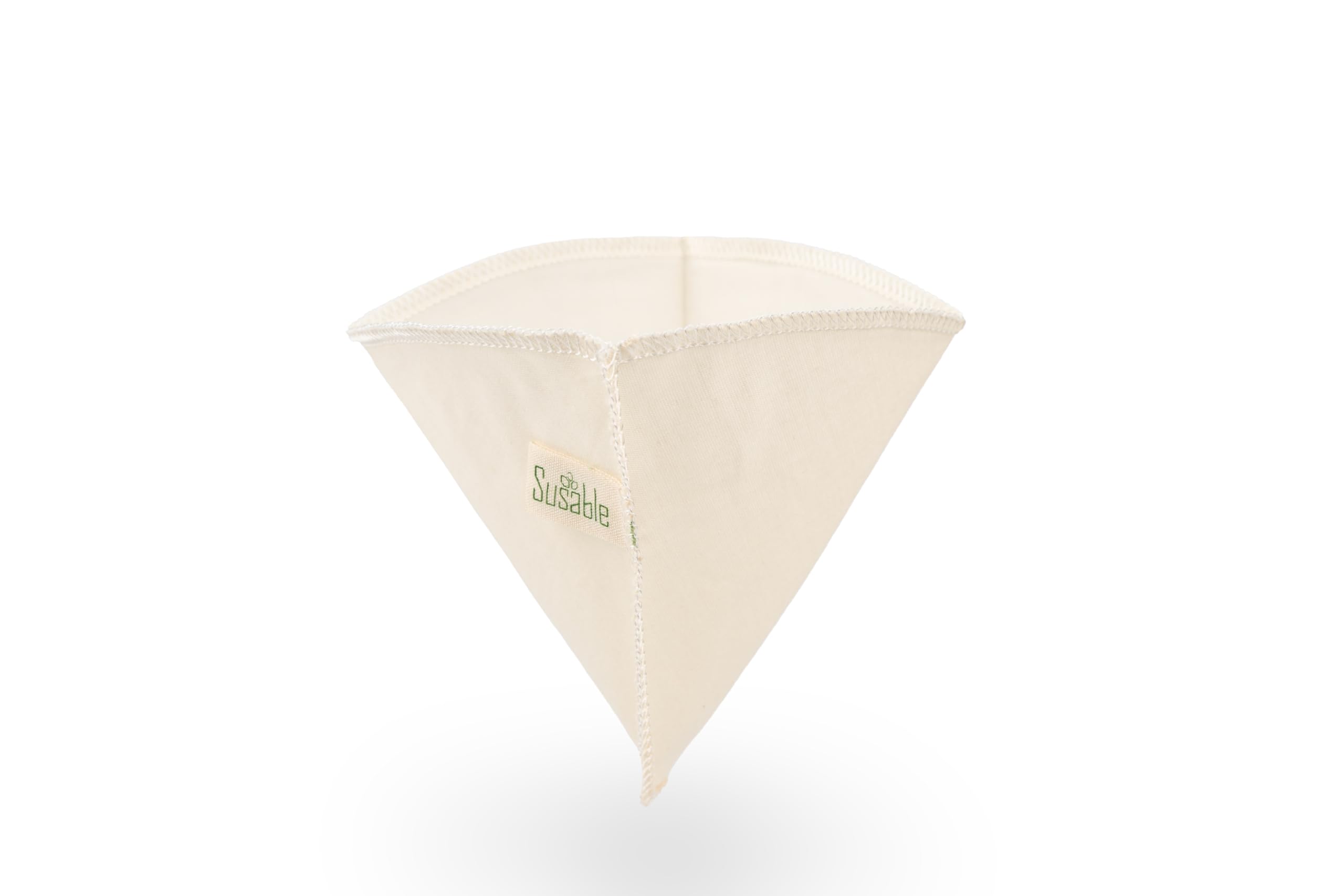 Lot De 3 Filtres à Café Réutilisables En Coton Bio Taille 4 - Compatibles Machines Et Filtres Manuels