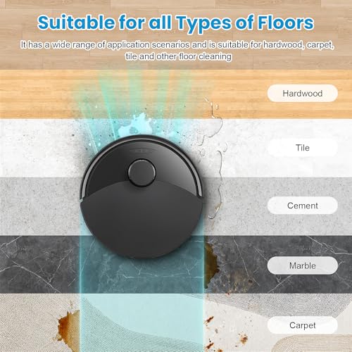 Image of 8 Pack Replacement Mop Pads Compatible with iRobot Roomba 505X Combo, Plus 405 Combo /505 Combo /507 Combo /4020 Combo Robot Vacuum Cleaners, Reusable & Washable Microfiber Mop Cloth Refill