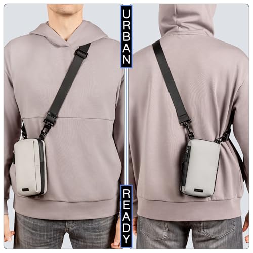 Cell Phone Crossbody Sling Bag EDC – RFID Small Shoulder Bag with Urban Tech Aesthetic2