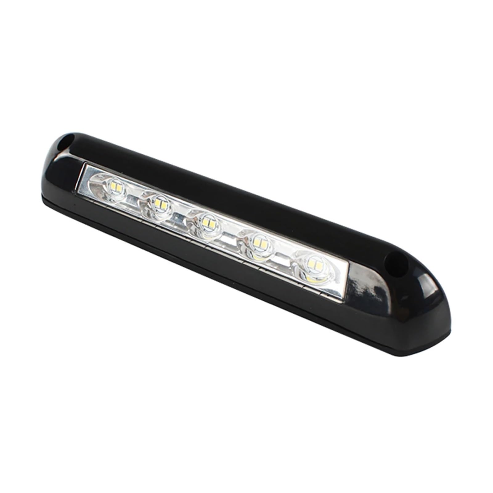 Akcesoria do 2 Szt. 12 V Lampa Ścienna Do Przyczep Kempingowych 8 W Wodoodporny Wyświetlacz Zewnętrzny RV Van Szerokie Światło Na kemping, wędrówki, podróże(Black)