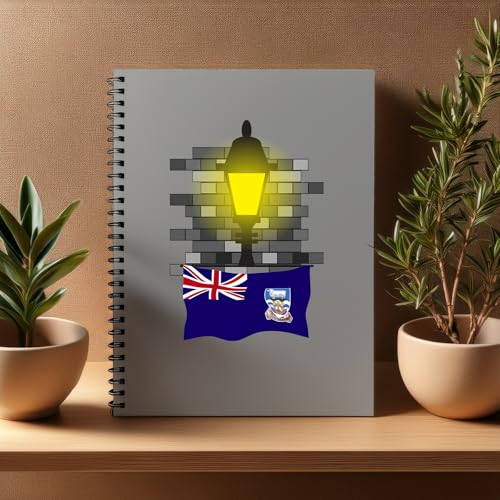 Carnet A5 briques Falkland ligné cahier notes écriture bureau 20x