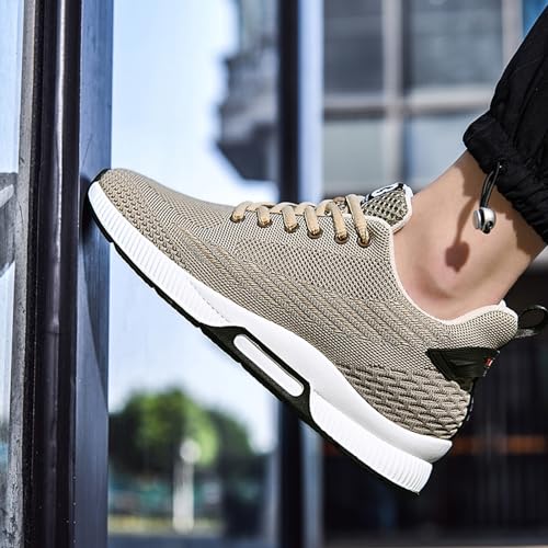 BMINFEE Men's Invisible Height Increasing Elevator Shoes Lightweight Sport Shoes Height-Boosting Breathable Lace up Sneakers 2.4 Inches4