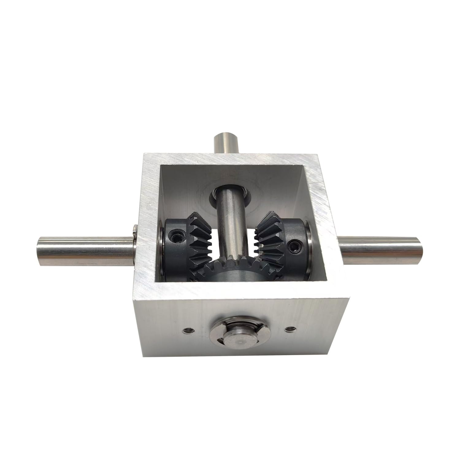 Right Angle Bevel Gearbox - DIY Mechanical Projects -8
