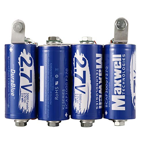 Maxwell Super Capacitor Power Bank 54V 150F 20Pcs/Set Super High Farad Capacitor Supercapacitor Battery 3000 Farad Car Audio Capacitor Power Bank Power Supply #TOP3