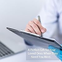 Vista 9 de Uloveido Pulsera de identificación de alerta médica grabada con láser, pulsera ajustable para hombres y mujeres, primeros auxilios de emergencia