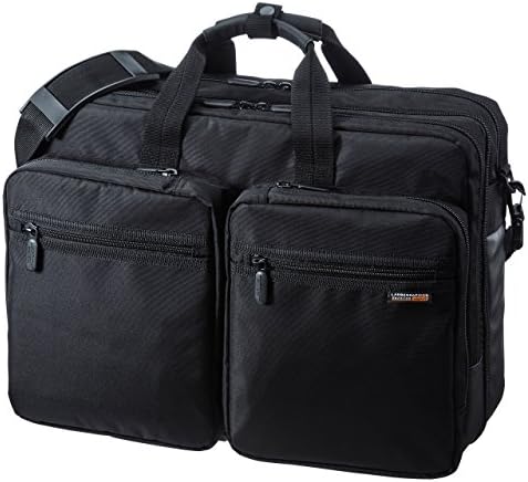 Sanwa Supply 3-Way Business Bag (Business Trip, Large), Gusset
