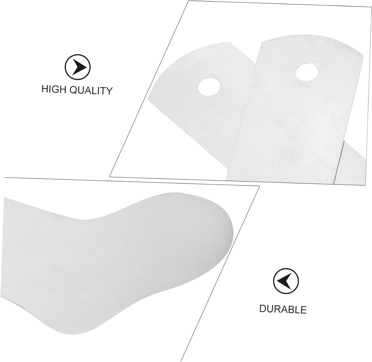 Gatuida 2pcs Aluminum Sock Dye Sublimation Boards for Heat Press Transfer Lightweight Sock Jigs for Sublimation Printing and Heat Transfer Projects