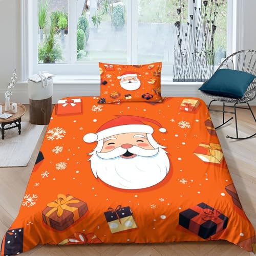 Funda nórdica de Papá Noel de Navidad para transformar el dormitorio infantil en un cuento mágico 2