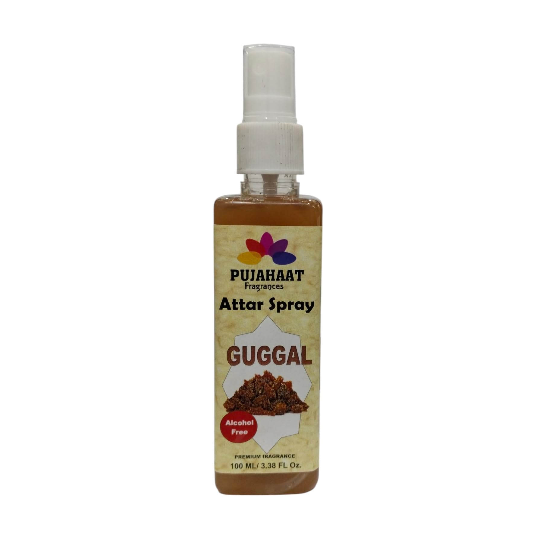 Attar Spray by Pujahaat | 100ml Non Alcoholic Spray | Religious Mist | Air Freshener, Room Mist, Fabric & Linen Spray | Perfect for Prayer mats, beds, sofas, curtains - Guggal-image-32