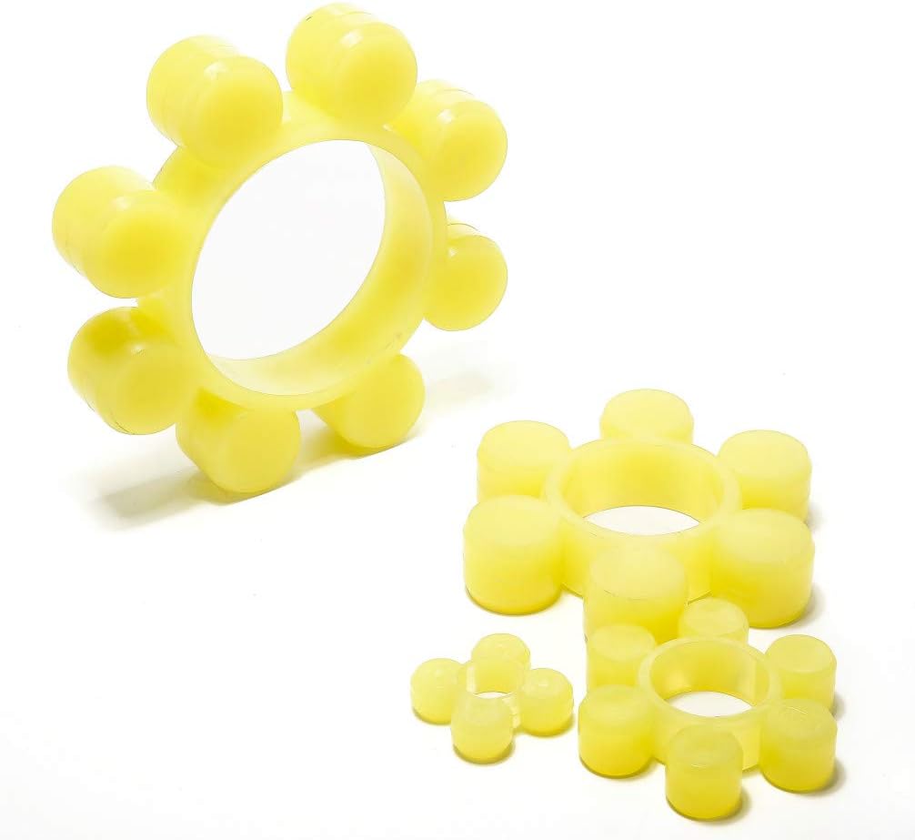 Flexible Coupling Element MT8 Coupler Damper Buffer Jaw Coupling Elastomer Urethane (MT8-5pcs)