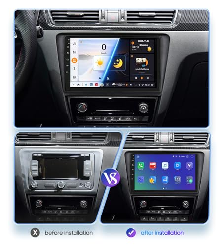 Autoradio GPS Navigation Android 15.0 pour Rapid Toledo 2013-2019 Y200s Ecran 9 Pouces YLOXFW