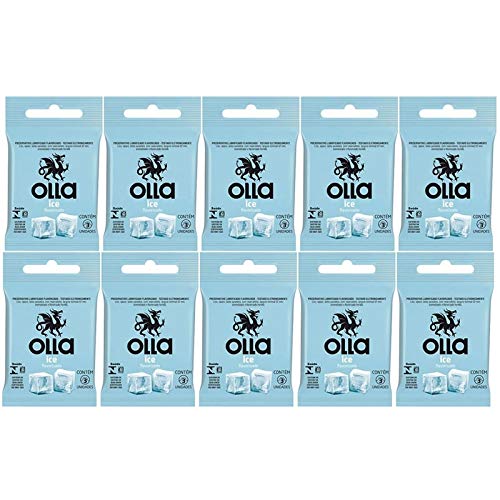 Kit 10x3 Preservativos Olla Ice (30 Camisinhas)