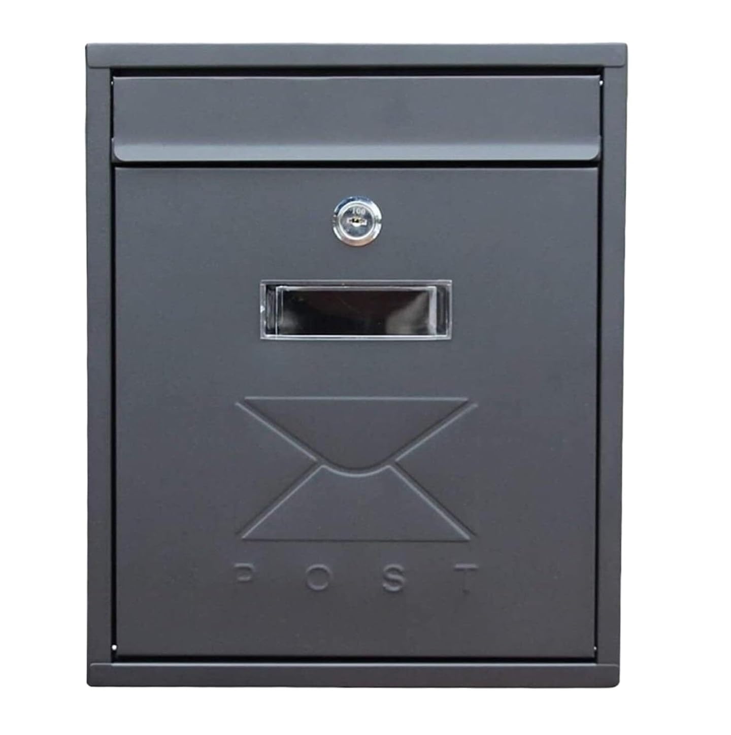 letter box, Vintage Letterbox Post Box Wall Mounted Locking Mailbox Letter For Outside