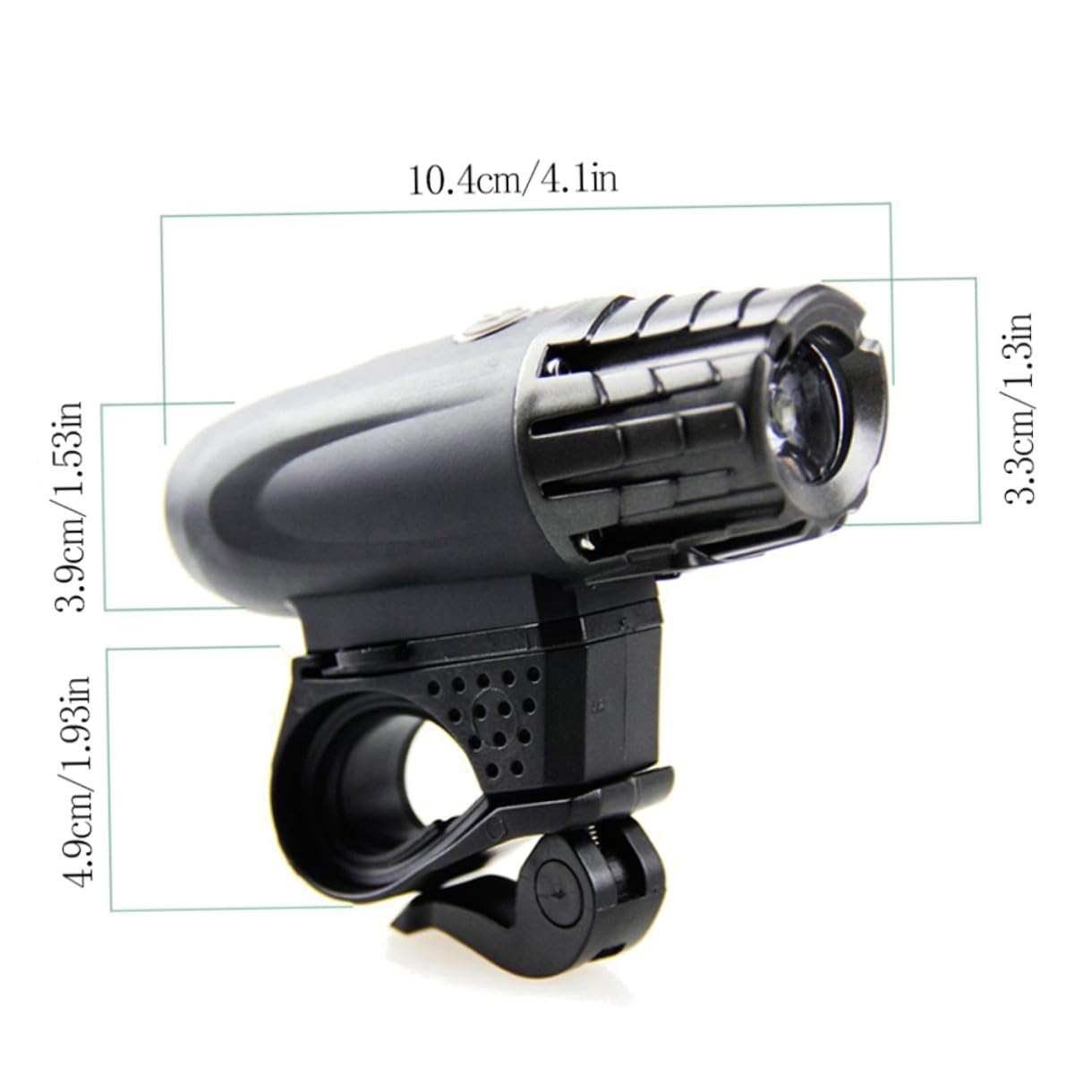 Ensemble D’éclairage de Vélo à LED USB Rechargeable, PC