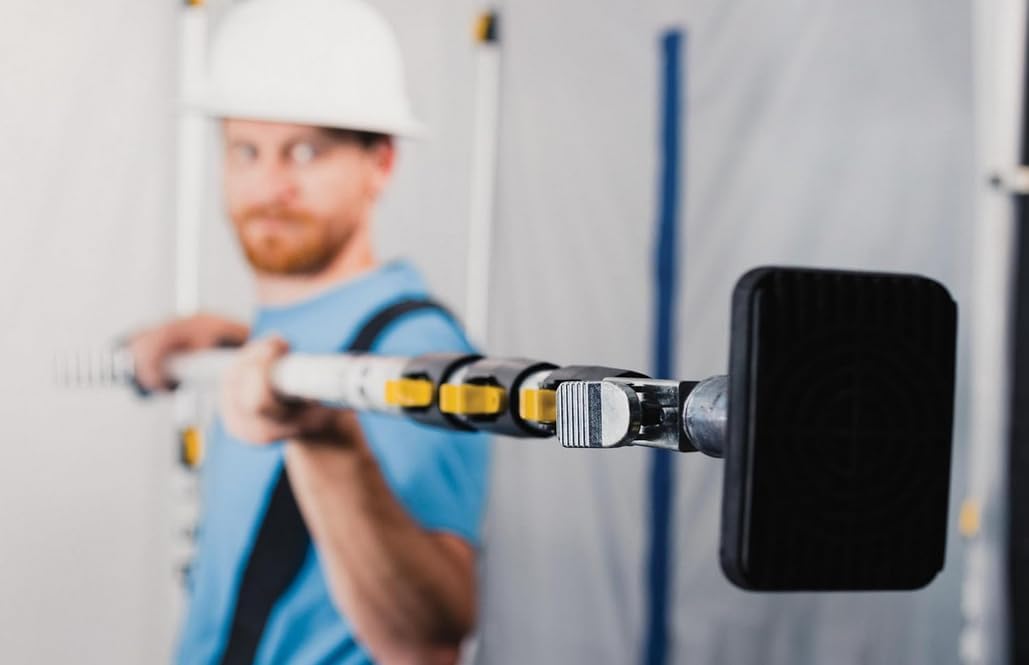 Trimaco E-Z UpĀ® 20' Heavy Duty Dust Containment Pole, 2 Pack NEW HD E-Z UpĀ® 20', 2-pack