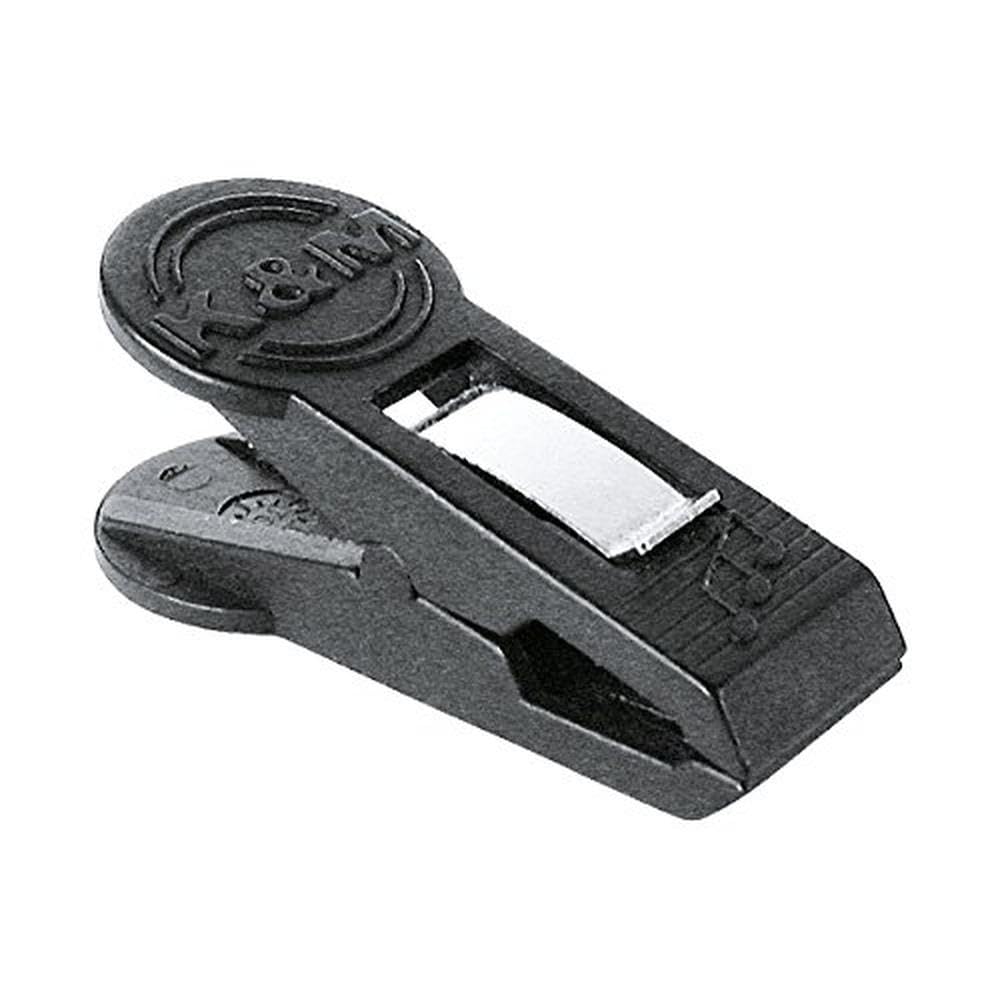 K&M - 16060 - Clips plastique de fixation pour pupitre x 4 - black