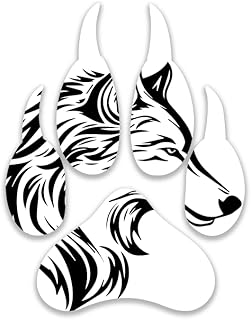 マニアックコレクション(maniac collection)(反射)ウルフカッティングステッカー 横顔/遠吠え オオカミ 10cm 狼 足跡 アニマル 車 バイク オートバイ シール アニマル キャンステ キャンピング グランピング キャンプステッカー キャンピングカー 四駆 かっこいい (横顔, ホワイト)