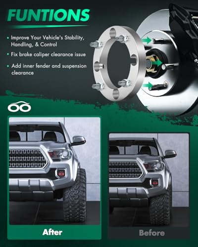Image of SCITOO 1 inch Wheel Spacers 4x156 for Polaris RZR 900 2Pcs