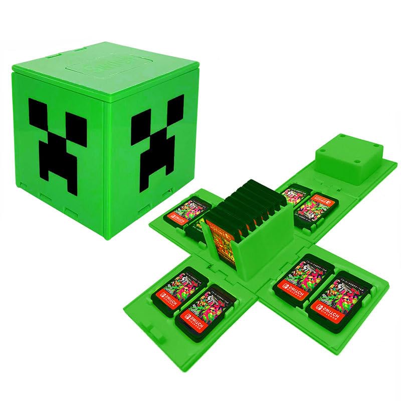 Ya en mundofriki.es: BAYINBROOK Estuche para Tarjetas de Juego Switch - Caja Compacta para 16 Juegos (5,7 cm) - Diseño Bonito y Portátil - Ideal para Viajes - Accesorio Gamer y Protección de Tarjetas (M Green)