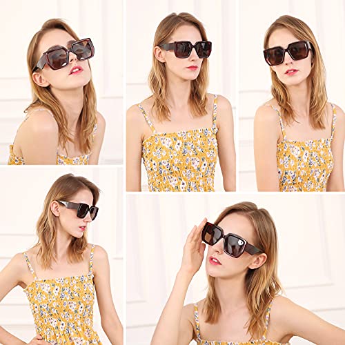 OKH Retro Sunglasses for Women Men, Fashion Classic Sun Glasses, UVA UVB Protection3