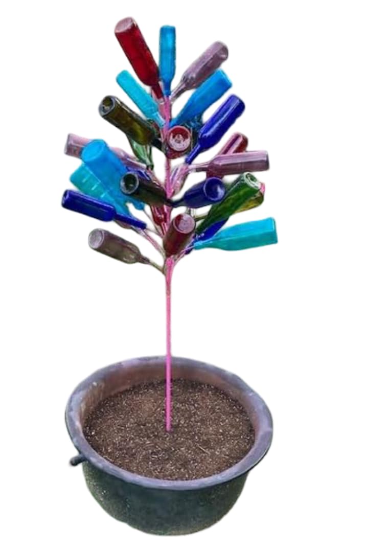 Amazon.com: Hopfrog Market USA Big 28 Wine Bottle Tree ~ Yard and