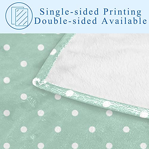 Couverture douce vert menthe pour des moments cocooning chaleureux