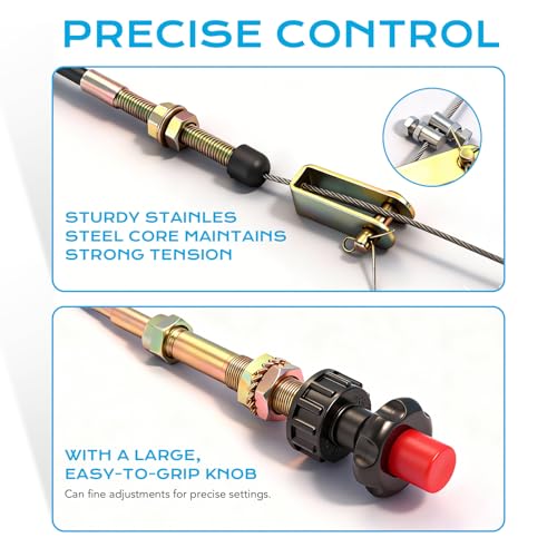 Câble de verrouillage réglable 1,8m VCGTX06 anti-jeu pour commande décharge - 2