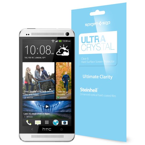 Spigen sgp10200 Steinheil LCD Film Ultra Crystal Film de Protection d'écran pour HTC One