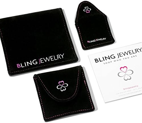 Bling Jewelry Fashion Black White Pink Aqua Orange Enamel Flower Long Wrap Layer 14K Gold Plated Crystal Accent Station Chain Wrap Layer Clover Necklace for Women 36 Inch