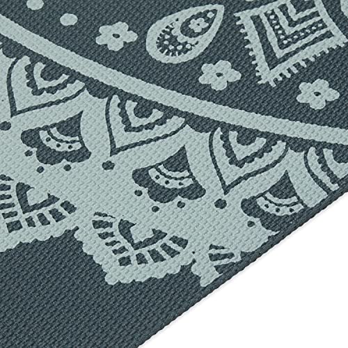 Gaiam Yoga Mat Premium Print Extra Thick Non Slip Exercise & Fitness Mat For All Types Of Yoga, Pilates & Floor Workouts, Divine Journey, 6Mm #TOP3