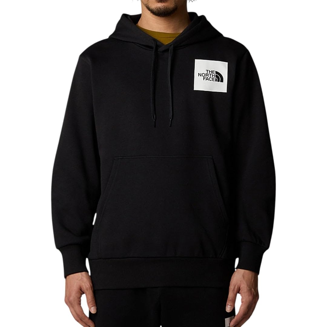 The North Face NF0A89EUJK3 M Fine Hoodie Sweatshirt Homme TNF Black Taille S