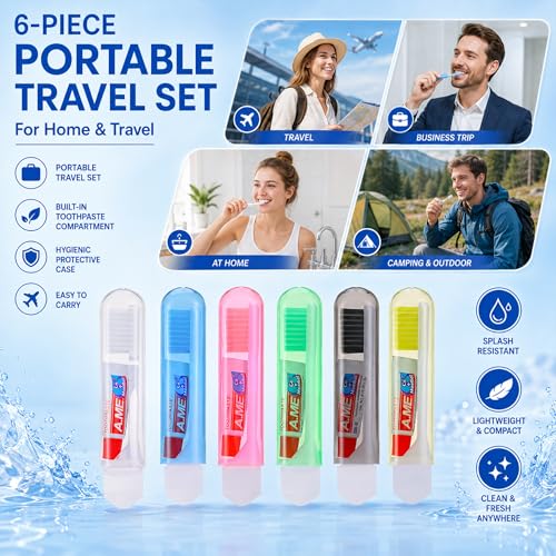 Kit de cuidado bucal portátil para vuelos y escapadas de fin de semana 5