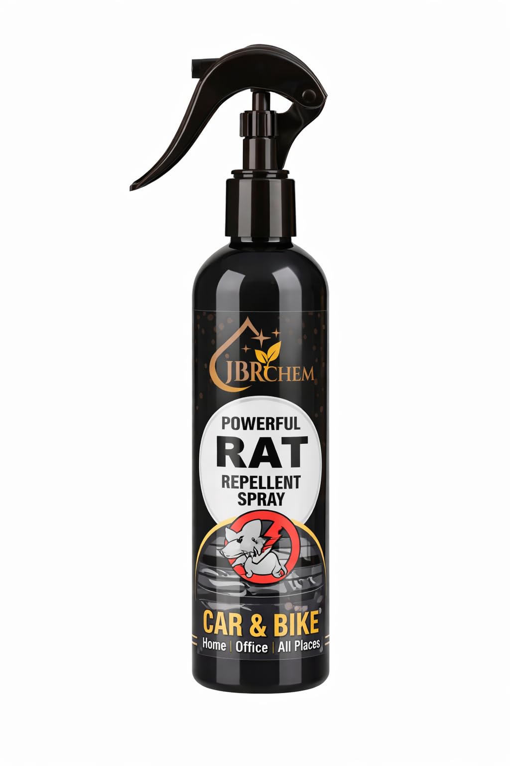 JBRCHEM Powerful Rat Repellent Spray for Car & Bike – Long-Lasting Rodent Repellent for Home, Office, Engine Bay, Garage & All Places – Anti Rat Mouse Spray-image-38