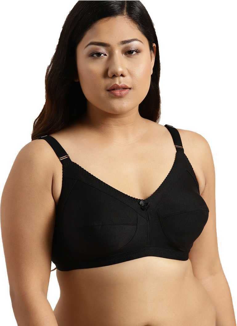 winsureWomen's Full Coverage Non Padded Everyday Bra (Yellow)