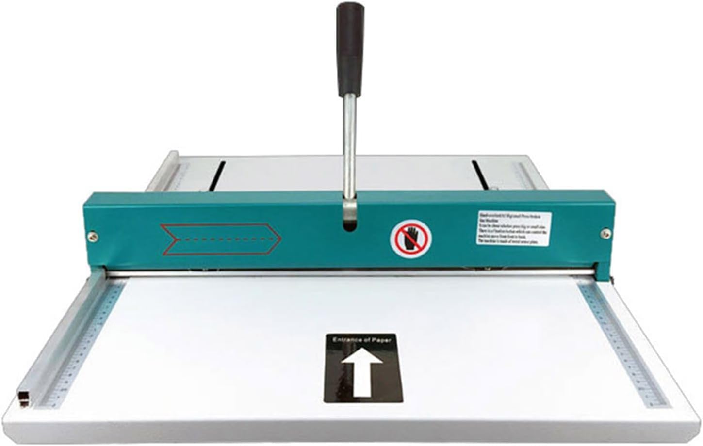 Ręczna maszyna do bigowania, zagęszczarka do papieru, głębokość wcięcia 0,8 mm, biurkowa wytrzymała metalowa zagniatarka do kartek okolicznościowych, broszur fotograficznych