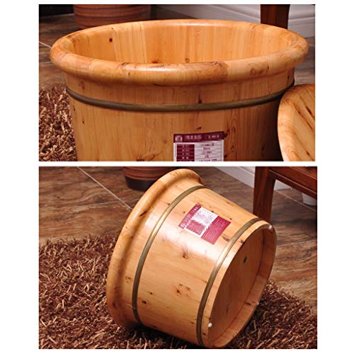 Spa de Pies de Madera Cedro, Masaje y Baño 26 cm miniatura 2