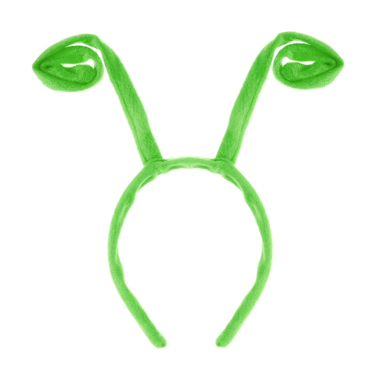 Green Butterfly Antenna Headband, Butterfly Headband for Halloween Costume Accessories, Ladybug Costume for Women Men Adult Kid, Headbands Accessories for Cosplay Christmas Festival St. Patrick's Day — image 1