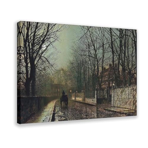 Toile A Wet Moon Putney Road par Grimshaw : rompez la monotonie de vos murs vides