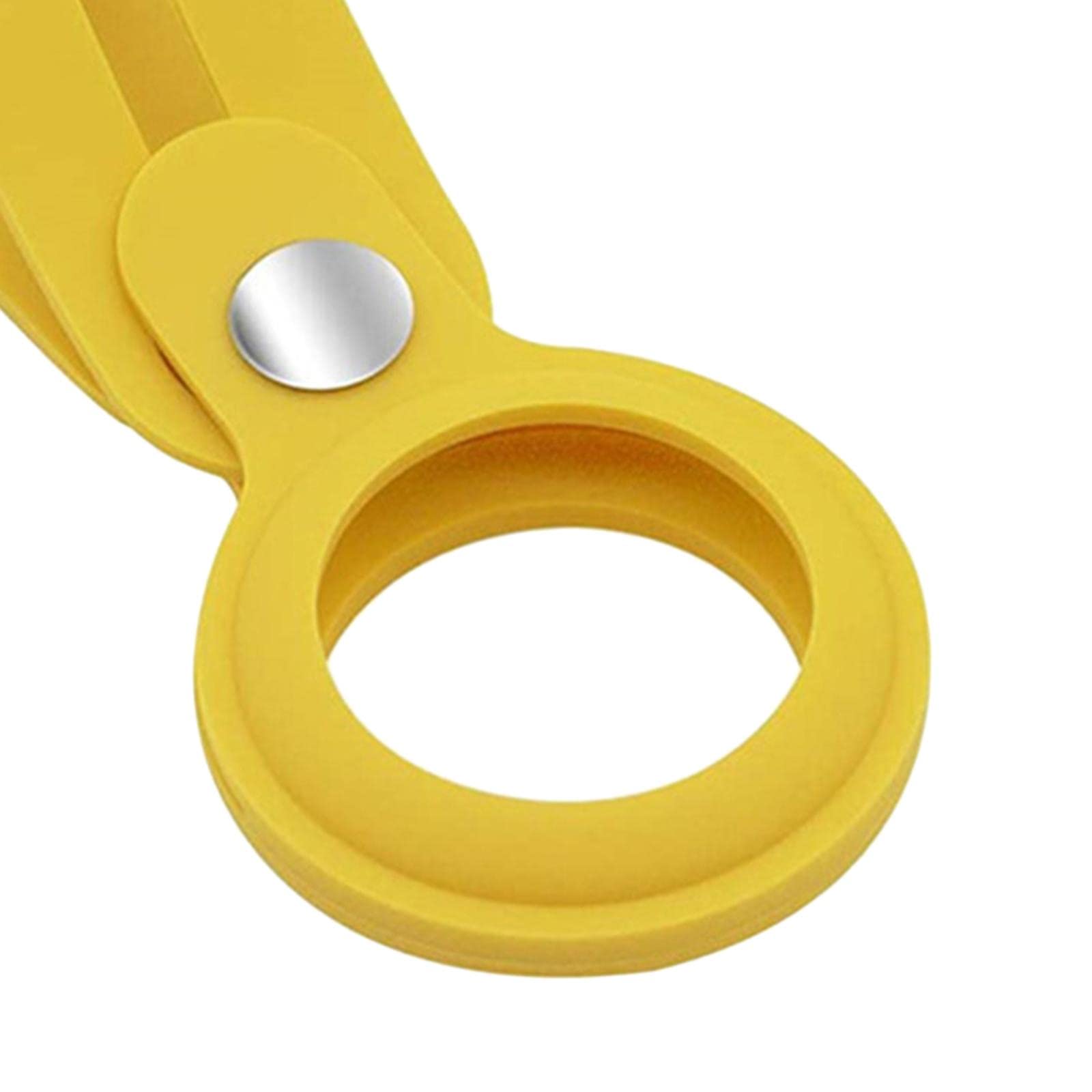 CALANDIS Silicone Case Protective Cover Protector for Airtags Locator Yellow-image-27