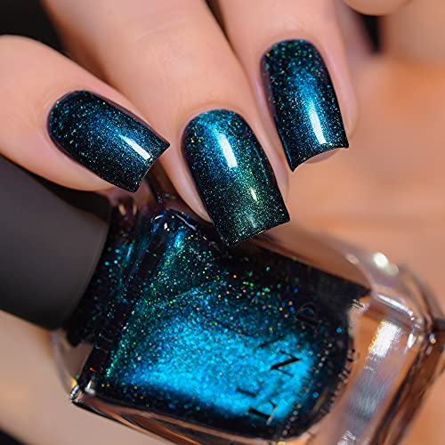 Image of ILNP Spellbound - Teal to Green Holographic Nail Polish