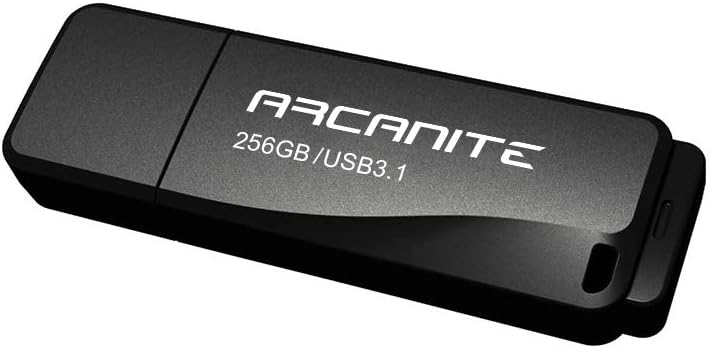 ARCANITE USB Memory 256GB USB 3.1 Ultra High Speed Up To 400MB/s Read Speed Up To 100MB/s Write Speed