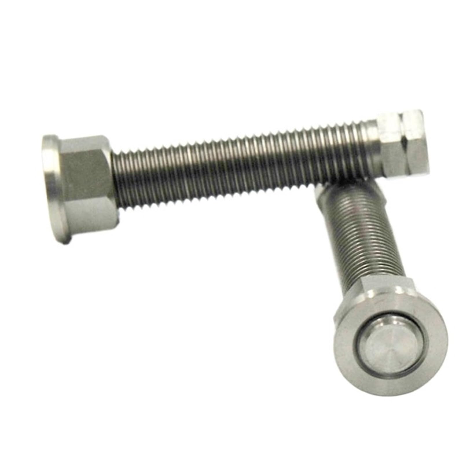 Ajusteur de Chaîne Boulon de réglage de chaîne de moto, vis d'essieu arrière, Convient pour CRF, Convient pour Kawasaki, Convient pour Suzuki, Convient pour Tendeur de Chaîne de Réglage de